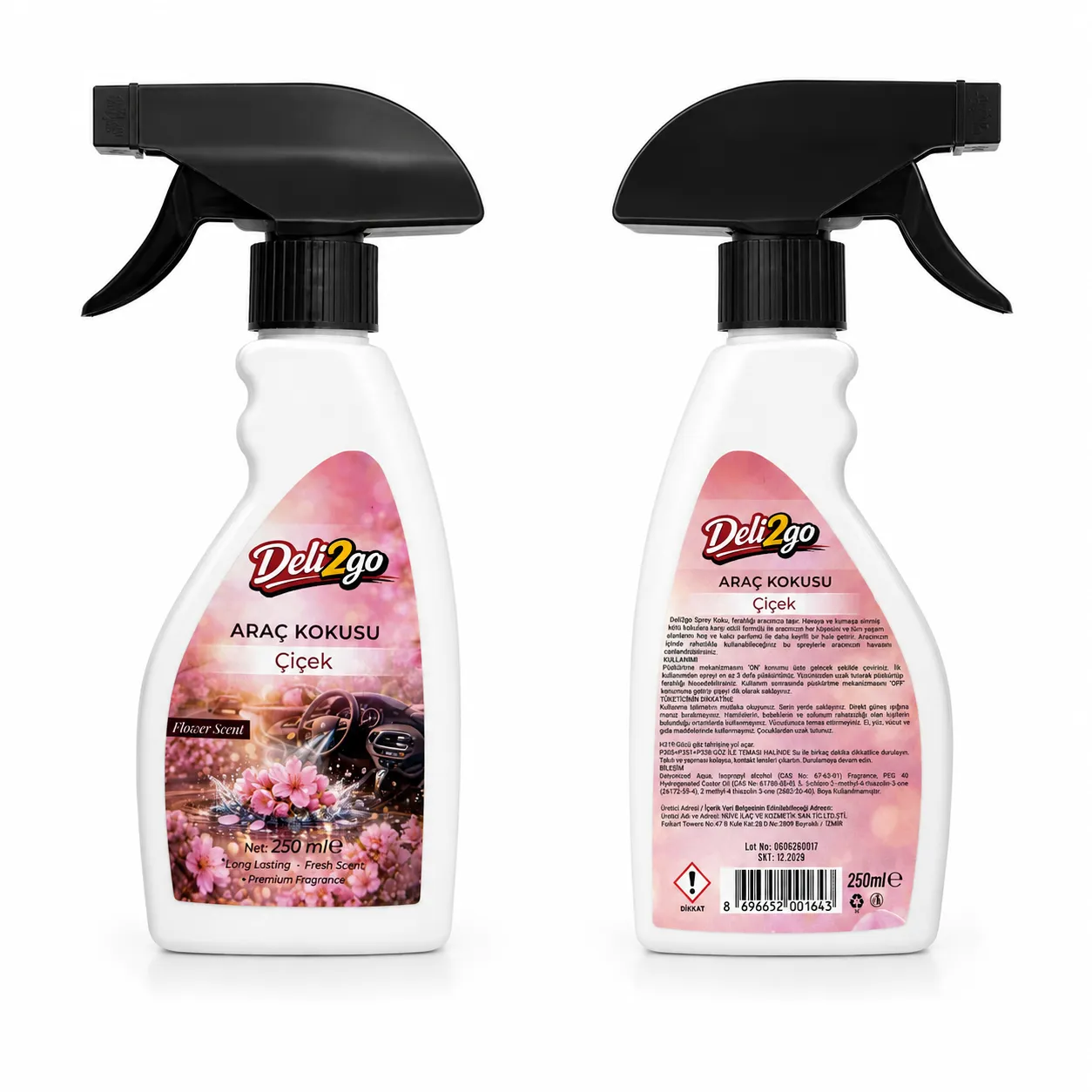 Araç Kokusu Çiçek 250 ml